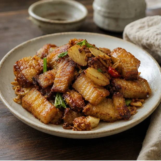 Ba chỉ rang riềng