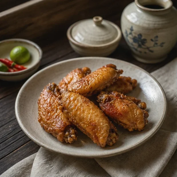 Chân/Cánh gà rang muối