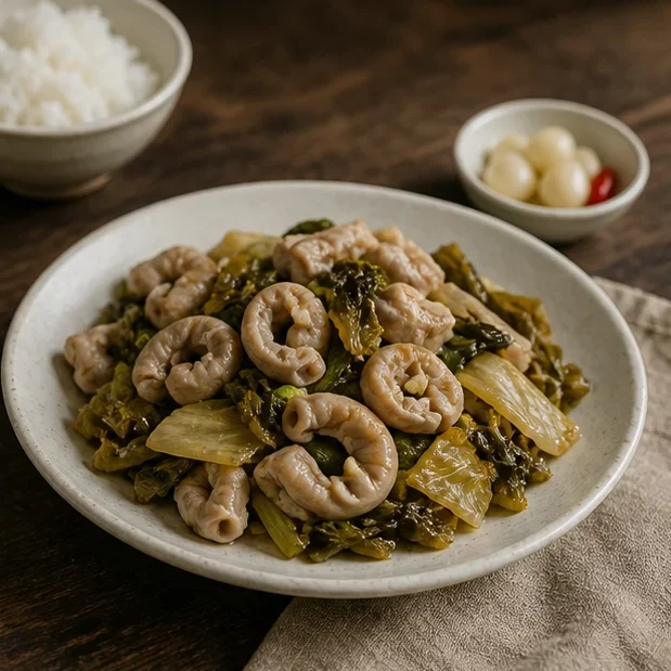 Dải lợn cháy tỏi