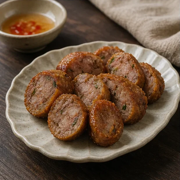 Dồi sụn chiên
