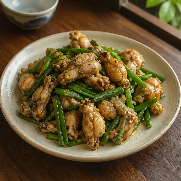 Ếch cháy tỏi