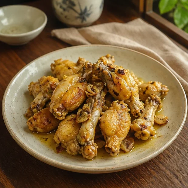 Món Ếch Chiên Bơ - Ếch Hà Thành