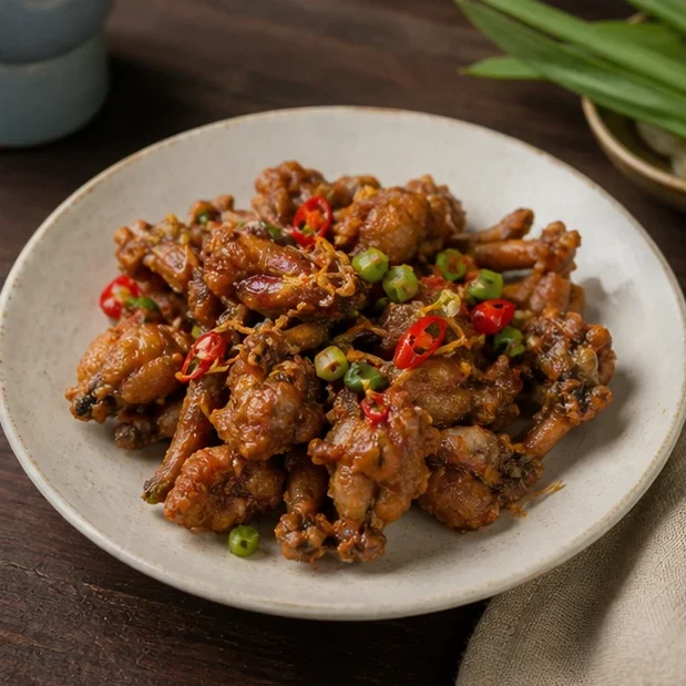 Ếch Chiên Mắm