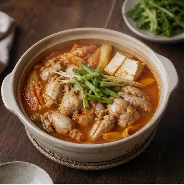Món Lẩu Ếch Kim Chi - Ếch Hà Thành