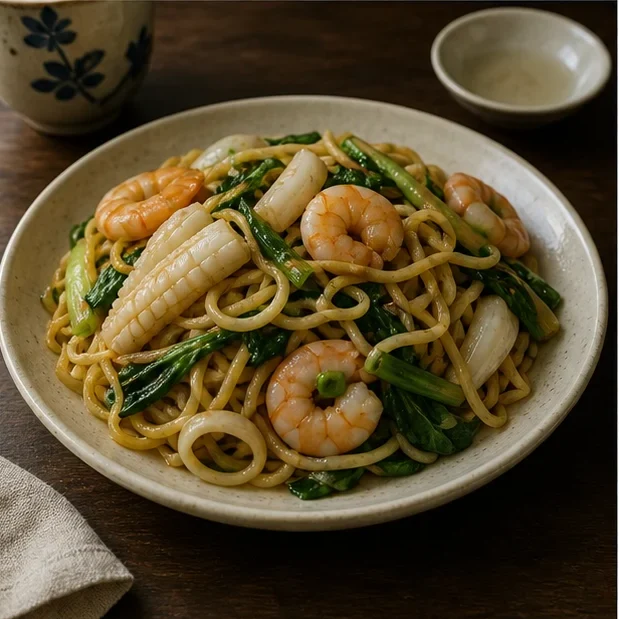 Mỳ xào hải sản