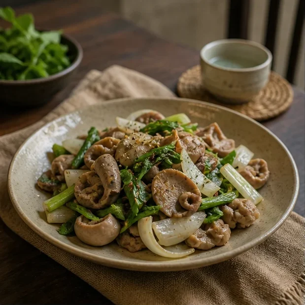 Nầm heo cháy tỏi