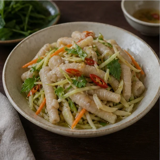 Nộm chân gà rút xương